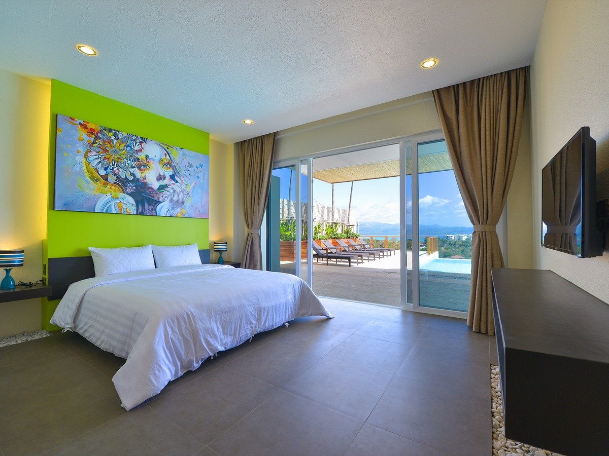 Room 1 at Caipirinha Villa, an 11-bedroom private villa in Diniwid, Boracay