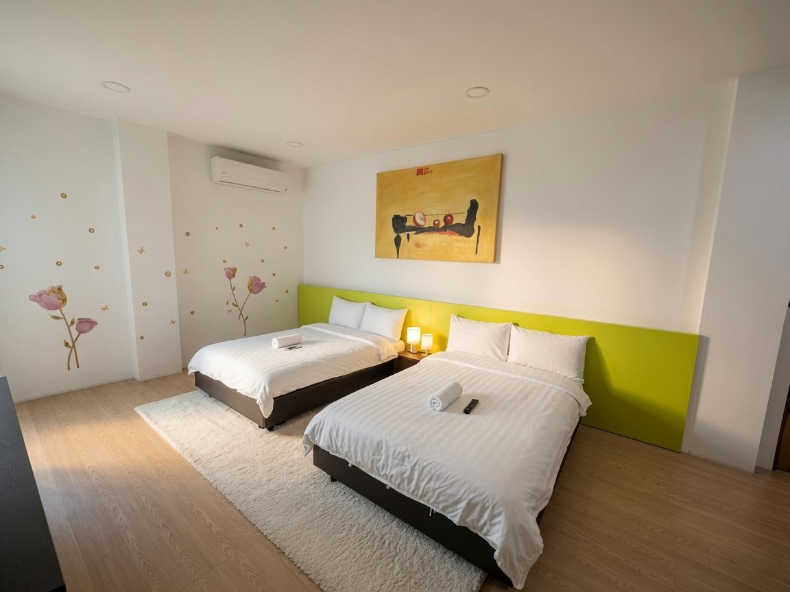 Room 10 at Caipirinha Villa, an 11-bedroom private villa in Diniwid, Boracay