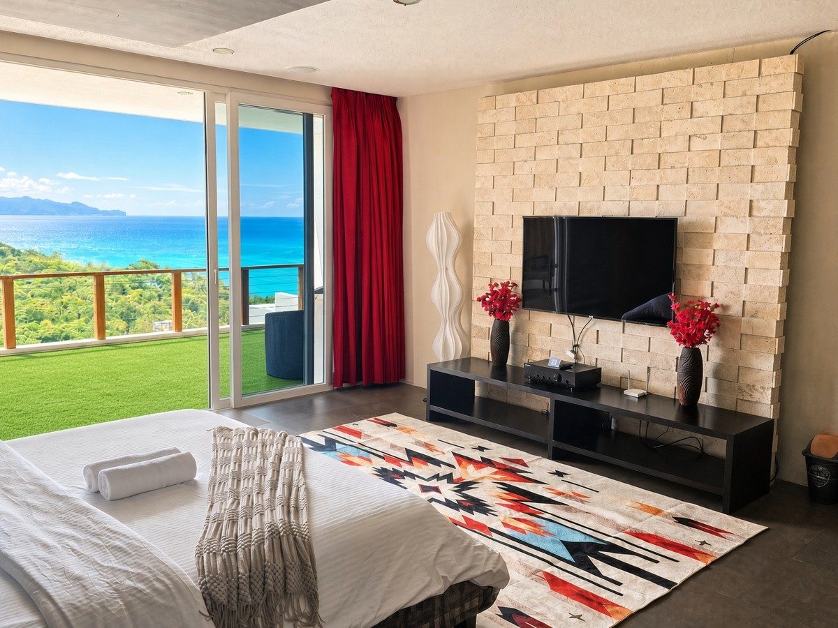 Master bedroom at Caipirinha Villa, Diniwid, Boracay
